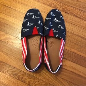 Patriots Slip-On Canvas Shoe